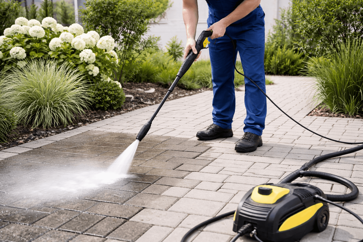 Миття бруківки Тернопіль